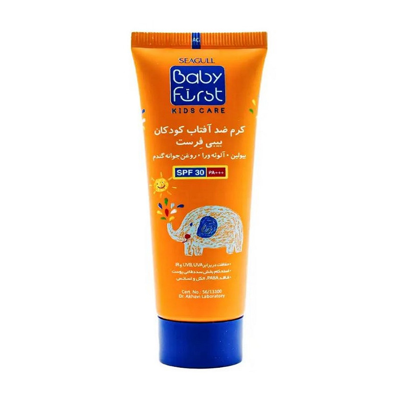 کرم ضدآفتاب کودکان سی گل مدل بیبی فرست حجم 50 میلی لیتر