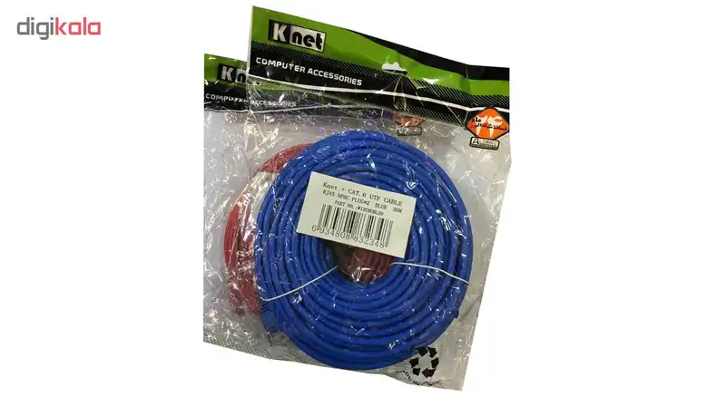 کابل شبکه CAT6 کی نت مدل 8P8C
