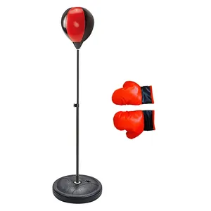 کیسه بوکس ایستاده مدل 1680 به همراه دستکش