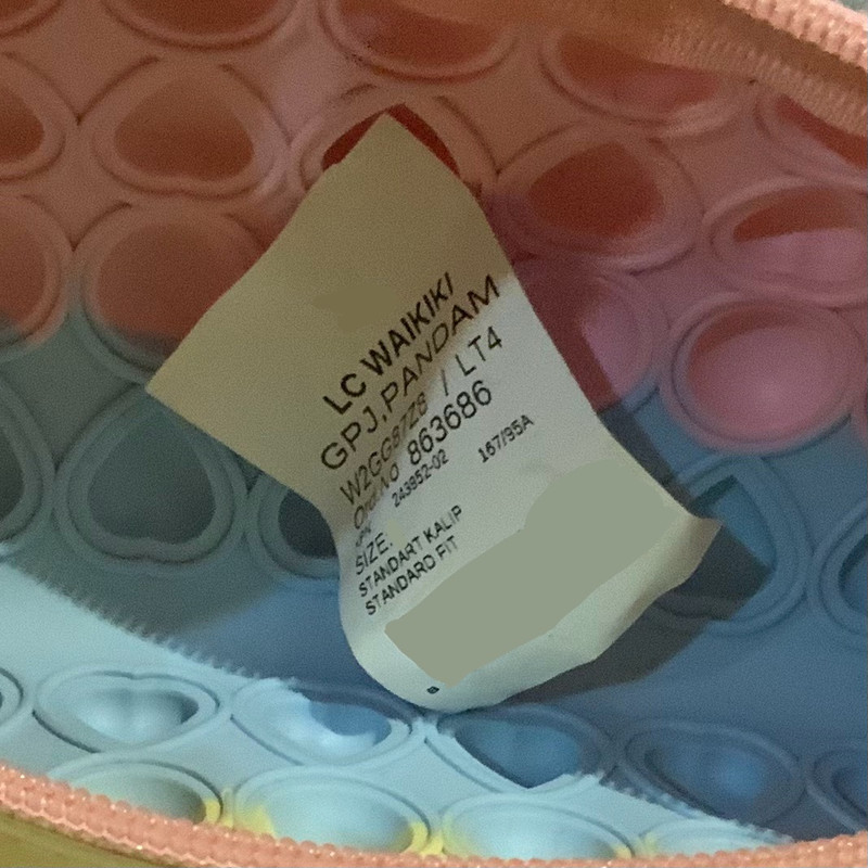 کیف لوازم آرایش زنانه ال سی وایکیکی مدل پاستلی فیجتی