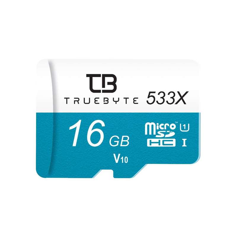 کارت حافظه microSD HC تروبایت مدل 533X V30 کلاس 10 استاندارد UHS-I U1 ظرفیت 16 گیگابایت کارت حافظه microSD HC تروبایت مدل 533X V30 کلاس 10 استاندارد UHS-I U1 ظرفیت 16 گیگابایت