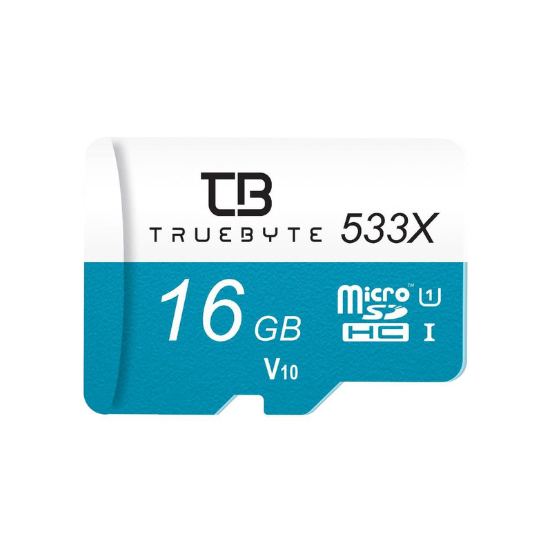 کارت حافظه microSD HC تروبایت مدل 533X V30 کلاس 10 استاندارد UHS-I U1 سرعت 80MBps ظرفیت 16 گیگابایت بسته 5 عددی