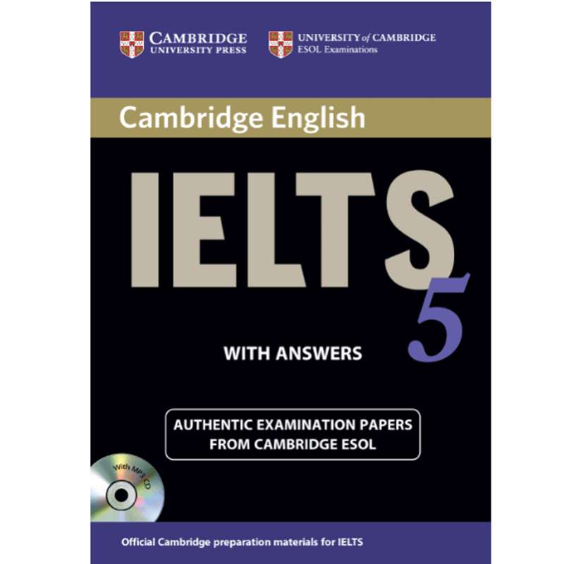 کتاب IELTS Cambridge 5 اثر جمعی از نویسندگان انتشارات هدف نوین