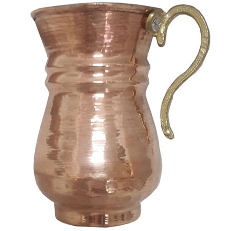لیوان مسی طرح کمر باریک کد11