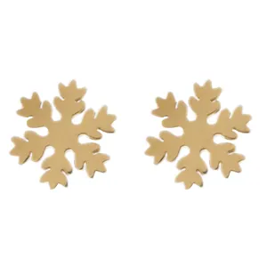 گوشواره میخی طرح برف