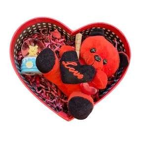 ست هدیه عروسک مدل قلب