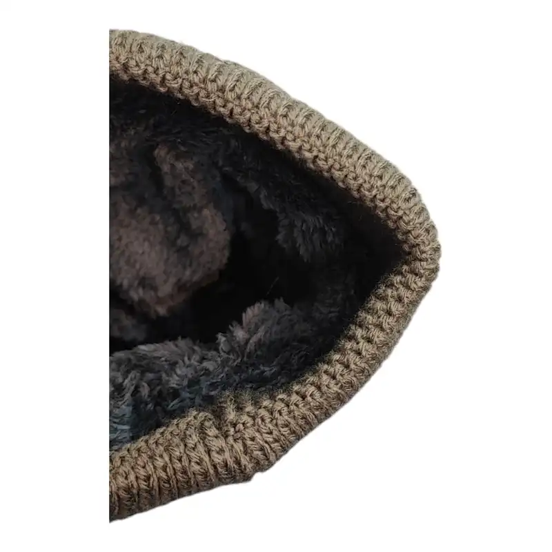 کلاه بافتنی بچگانه مدل پلکی 02