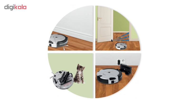 جارو برقی رباتیک فکر مدل Robert