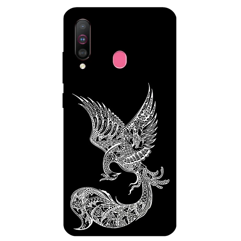 کاور مگافون طرح ققنوس مدل 1629 مناسب برای گوشی موبایل سامسونگ Galaxy M30 / A40 S
