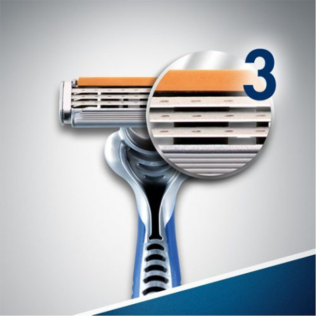 خود تراش ‏ژیلت مدل Blue 3 بسته 4 عددی