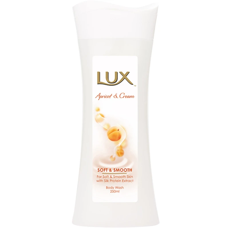 شامپو بدن لوکس مدل Apricot And Cream حجم 250 میلی لیتر