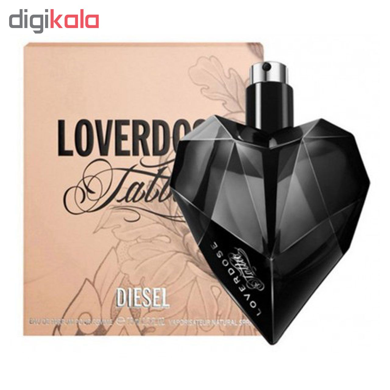 مشخصات، قیمت و خرید ادوپرفیوم زنانه دیزل مدل Loverdose Tattoo حجم 50 میلی  لیتر | دیجی\u200cکالا