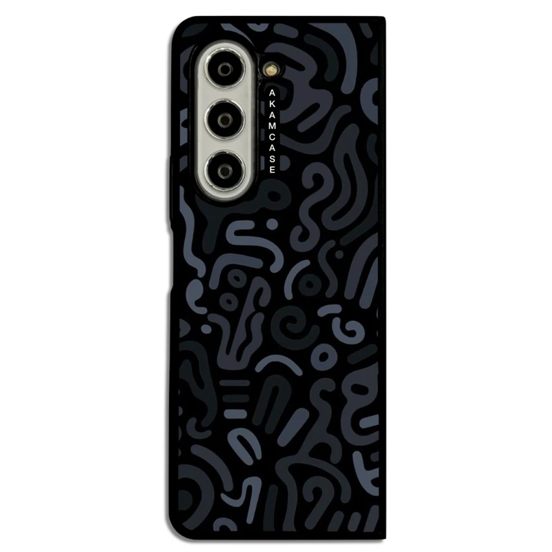 کاور آکام مدل AMC-WSGZFOLD5-DOODLE12 مناسب برای گوشی موبایل سامسونگ Galaxy Z Fold 5