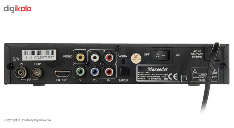 گیرنده دیجیتال مکسیدر مدل MX-2 2037