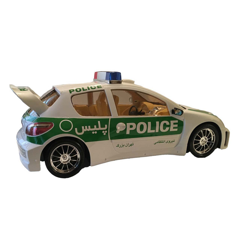 ماشین بازی طرح پلیس مدل پژو 206