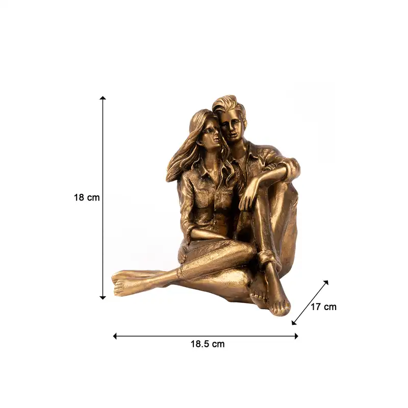 مجسمه گلد کیش مدل عشاق کد GK4539-1