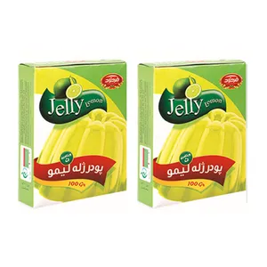 پودر ژله لیمو فرحزاد - 100 گرم بسته 2 عددی