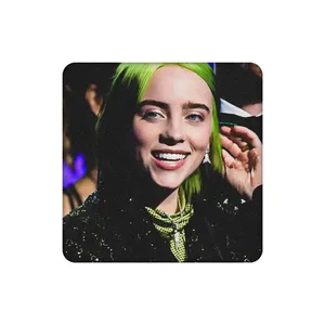 زیرلیوانی طرح Billie Eilish کد 4750575