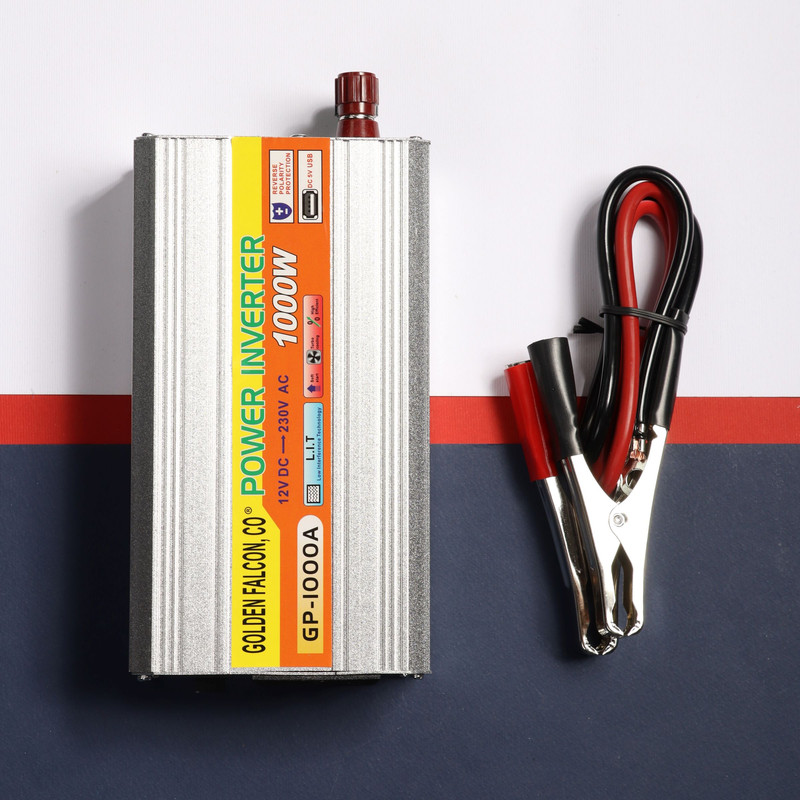 اینورتر 12 ولت خودرو مدل 1000w اینورتر 12 ولت خودرو مدل 1000w