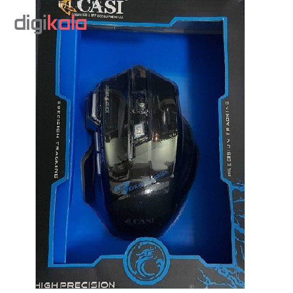 ماوس گیمینگ کاسی مدل X7 3