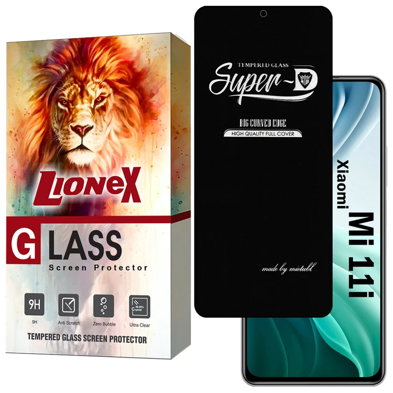 محافظ صفحه نمایش لایونکس مدل SUPERDNL مناسب برای گوشی موبایل شیائومی Mi 11i