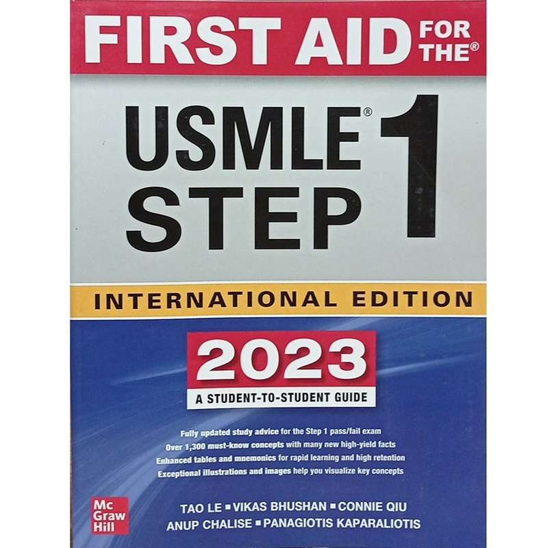 کتاب First Aid for the USMLE Step 1 2023 اثر TAO LE انتشارات مک گرا هیل کتاب First Aid for the USMLE Step 1 2023 اثر TAO LE انتشارات مک گرا هیل