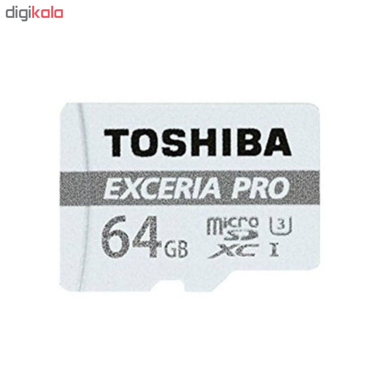 کارت حافظه microSDHC توشیبا مدل M401 کلاس 10 استاندارد UHS-I U3 سرعت 95MBps ظرفیت 64 گیگابایت