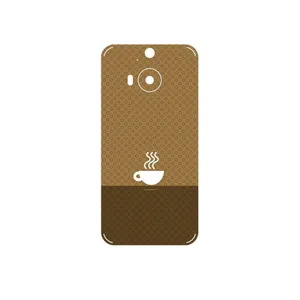 MAHOOT Minimal Cup of Coffee Icon Cover Sticker for HTC One M9