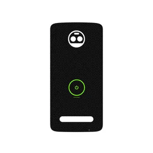 MAHOOT Minimal Power Button Cover Sticker for Motorola Moto Z2 Force