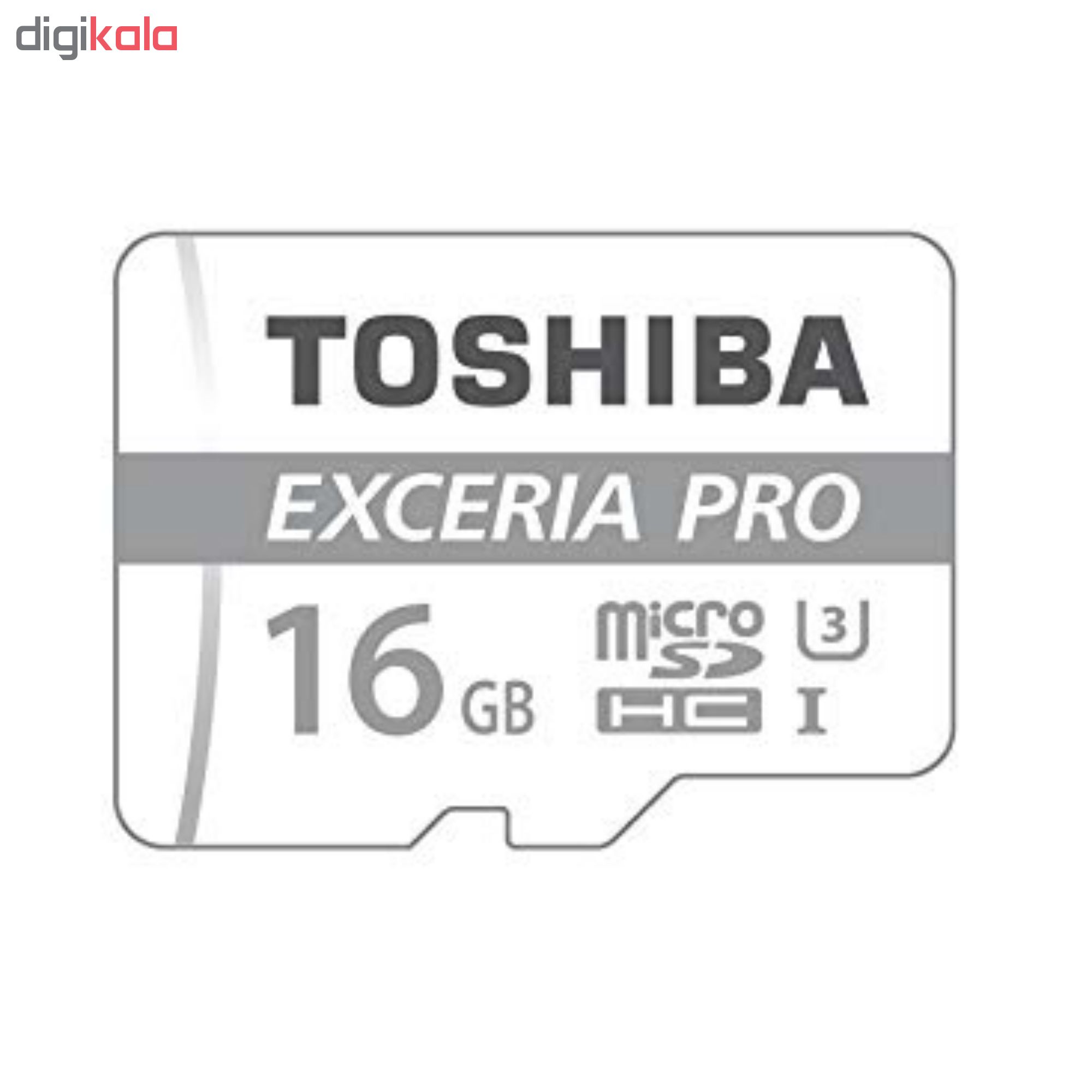 کارت حافظه microSDHC توشیبا مدل M401 کلاس 10 استاندارد UHS-I U3 سرعت 95MBps ظرفیت 16 گیگابایت