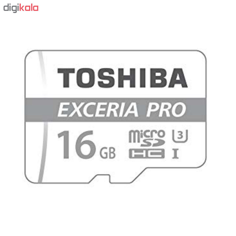 کارت حافظه microSDHC توشیبا مدل M401 کلاس 10 استاندارد UHS-I U3 سرعت 95MBps ظرفیت 16 گیگابایت