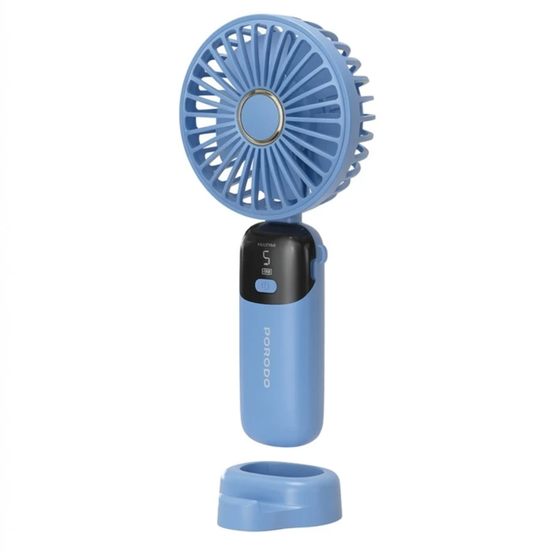 پنکه شارژی پرودو مدل Chillo Flex PDLFSTS5WH ظرفیت ۱۲۰۰ میلی آمپر ساعت