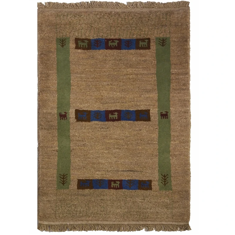 گبه دستبافت ذرع چارک کد NKP.Z 259