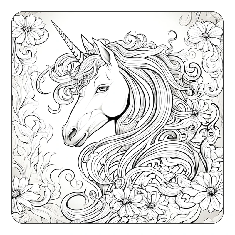 مگنت کاکتی طرح اسب تک شاخ و یونیکورن مدل mp30388