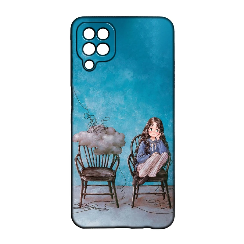 کاور طرح دخترانه کد 261 مناسب برای گوشی موبایل سامسونگ Galaxy A22 4g