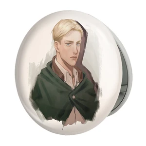 آینه جیبی خندالو طرح اروین اسمیث انیمه اتک آن تایتان Attack on Titan مدل تاشو کد 18589