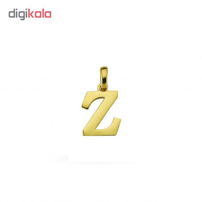 آویز گردنبند طلا 18 عیار نیکان زر مدل GM120 -  - 2