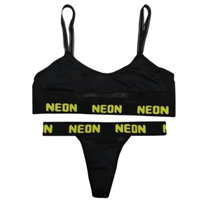ست شورت و سوتین زنانه مدل neon کد 1123