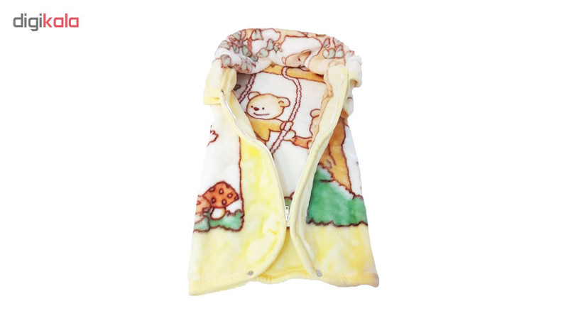 پتو نوزادی اسپانیایی طرح کودک بیبی گلد مدل ۳۳۲۲