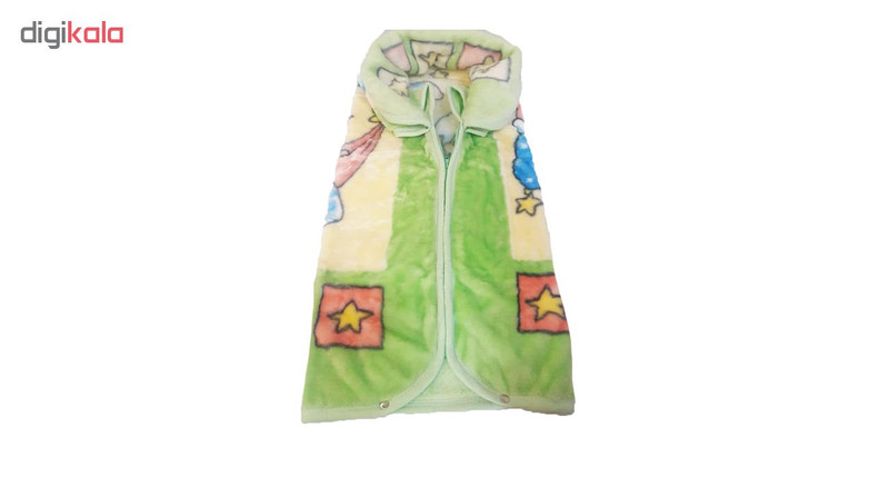 پتو نوزادی اسپانیایی طرح کودک بیبی گلد مدل ۳۳۲۲