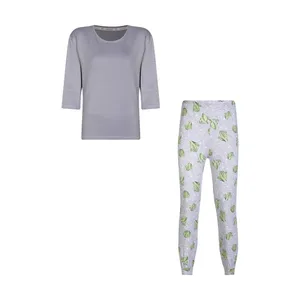 ست تیشرت و شلوار زنانه افراتین مدل کاکتوس کد 6599