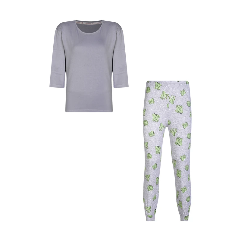 ست تیشرت و شلوار زنانه افراتین مدل کاکتوس کد 6599