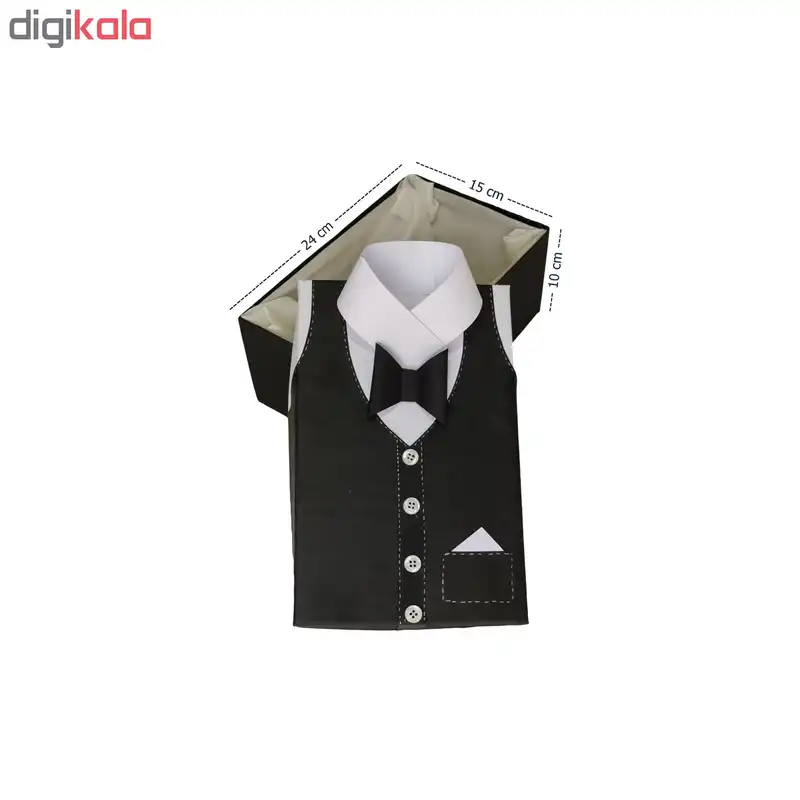 جعبه هدیه طرح پیراهن مردانه سایز کوچک