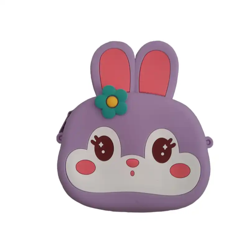 کیف دوشی بچگانه مدل سیلیکونی طرح خرگوش