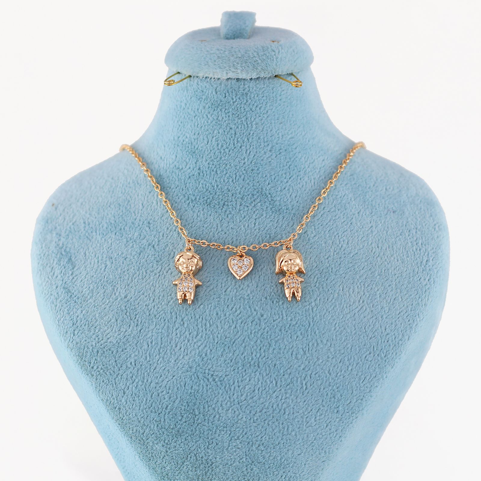 گردنبند زنانه ژوپینگ مدل دختر همسایه کد AAB507 - - 1