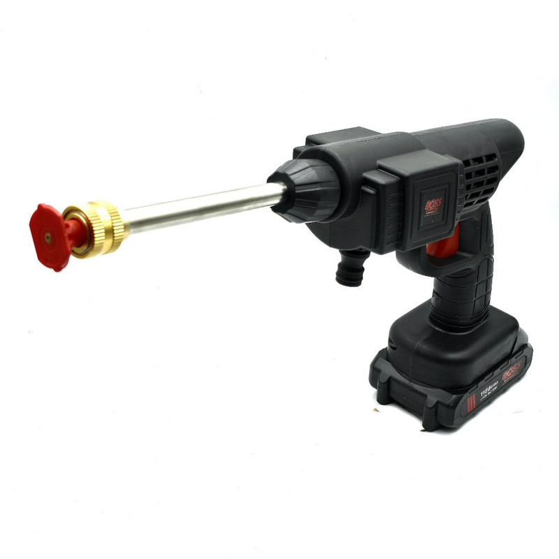 کارواش و سمپاش شارژی 6.5 بار 118 وات باس مدل BS2204 مجموعه 10 عددی