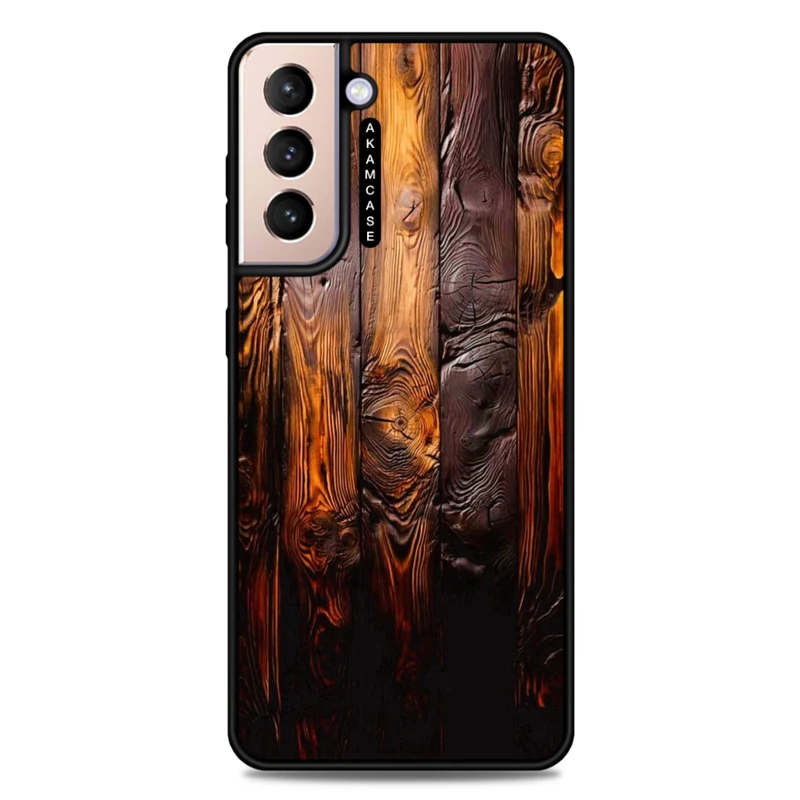 کاور آکام مدل AMC-WSGS21P-WOOD-14 مناسب برای گوشی موبایل سامسونگ Galaxy S21 Plus