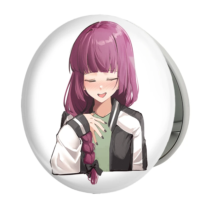 آینه جیبی خندالو طرح کیکوری انیمه بوچی راک مدل تاشو کد 31248