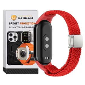 بند آلتیمیت شیلد مدل Magnetic Mi Braided مناسب برای ساعت هوشمند شیائومی Mi band 8/9/10