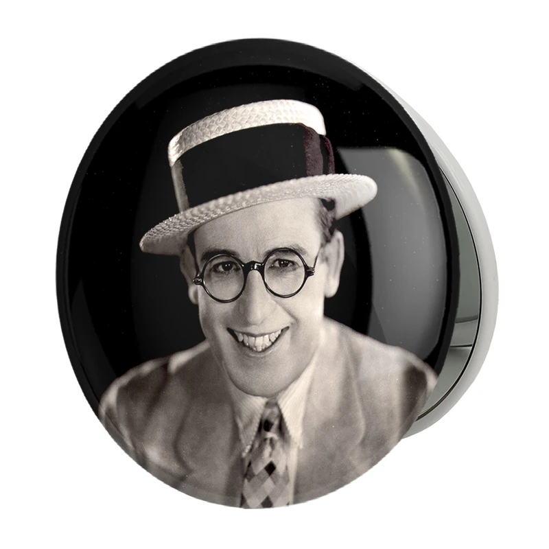 آینه جیبی خندالو طرح هارولد لوید Harold Lloyd مدل تاشو کد 10050 